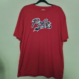 Men's Ralph Lauren Polo Tee Red XL